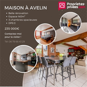 maison à la vente -   59710  AVELIN, surface 8 m2 vente maison - UBI430010153